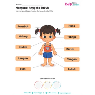 Printable Anak Worksheet Pertamaku Usia 2 Tahun 30 lembar - Lembar