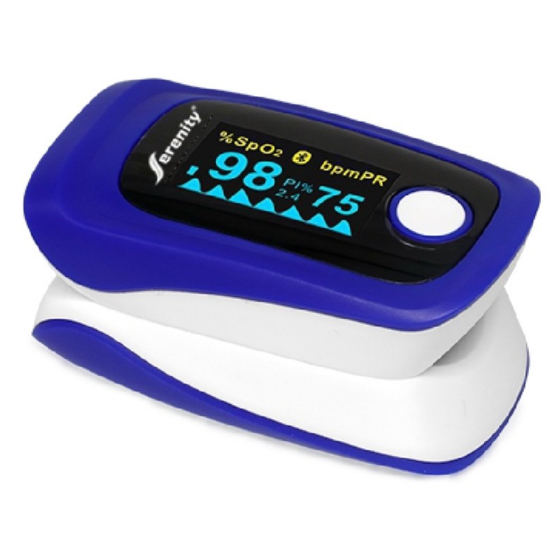 Pulse Oximeter Dengan Koneksi Bluetooth Serenity SR-PO90 / PO 90 / PO90 Alat Saturasi SpO2