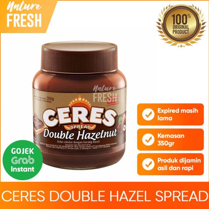 

Cuci Gudang Awal Tahun Ceres Spread Double Hazelnut - Selai Oles Coklat Hazel Dobel 350gr Cuci Gudang Awal Tahun