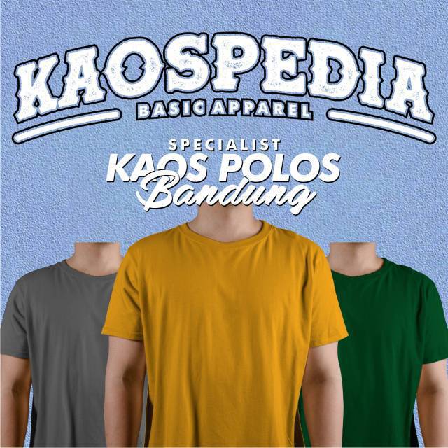  Kaos  Polos  100 Cotton  Combed  30s  Distro Grosir  Premium 