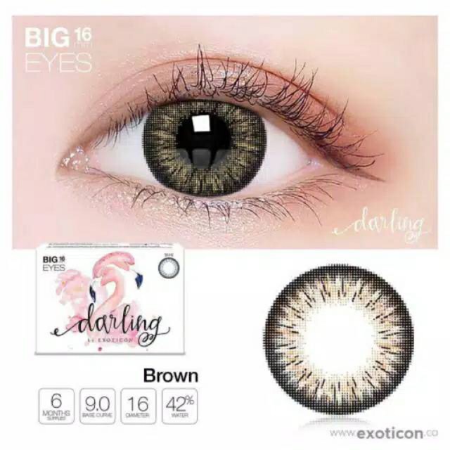 SOFTLENS DARLING BY X2 FREE LENSCASE / SOFLENS / SOFTLEN / EDP