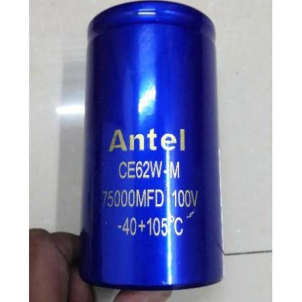 ANTEL Kapasitor ELCO ELKO 75000uF 100V Capacitor 75000 uf 100 Volt