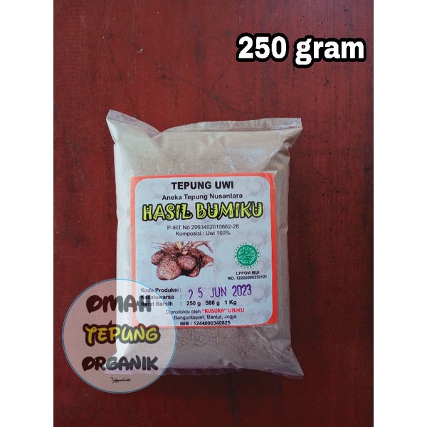 

Tepung Uwi kemasan 250 Gram