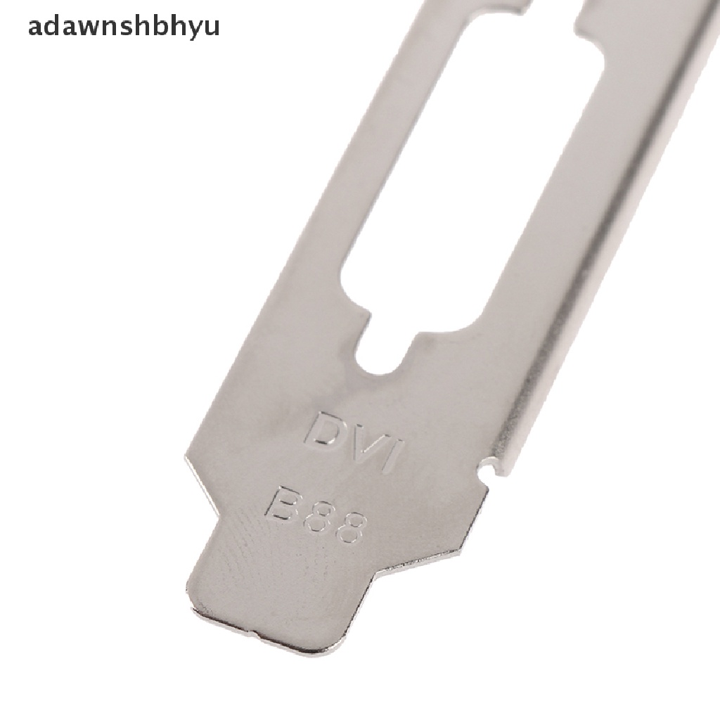 Adawnshbhyu 1Pc Adaptor Bracket Profil Tinggi 12cm HDMI DVI VGA Port Untuk Konektor Kartu Video