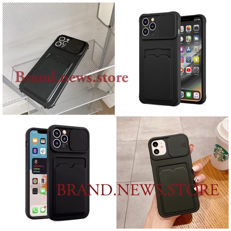 SOFT CASE SLIDE CAMERA + SLOT CARD REDMI NOTE 9 PRO/ NOTE 11 PRO/ POCO X3/ POCO X3 PRO/NOTE 9S/ SOFTCASE DOMPET KARTU/ CASING POCKET/ PROTECTOR KAMERA