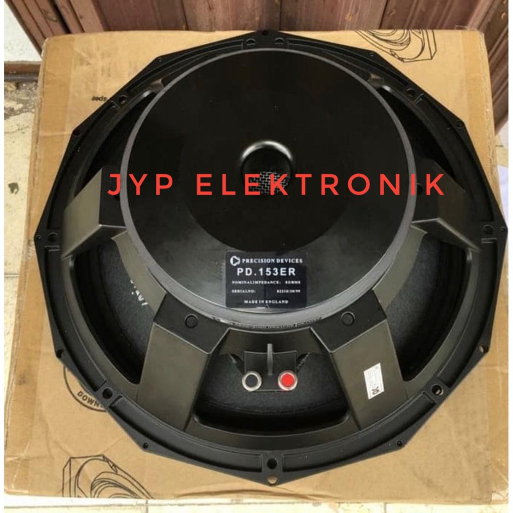 KOMPONEN SPEAKER PD153ER / PD 153ER 15 INCH PRECESION DEVICES