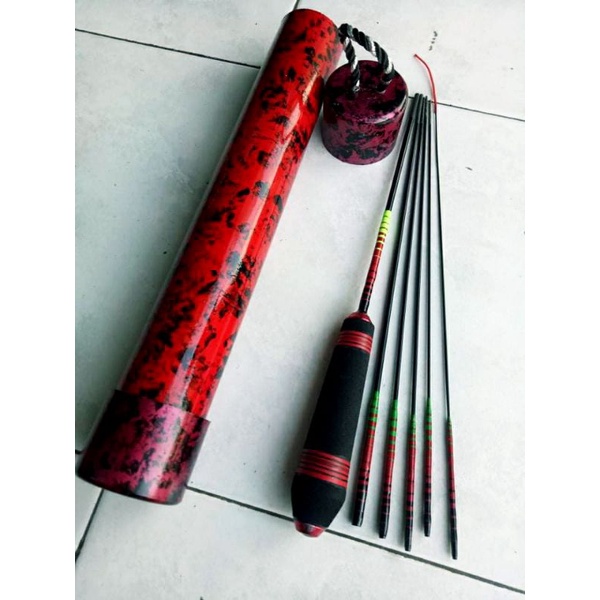 Tegek Tanago Micro Fishing Ruas Pendek Carbon