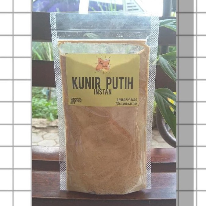 

BUBUK KUNYIT PUTIH INSTAN - Alyani Colection