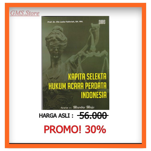 

Terlaris ✨ - KAPITA SELEKTA HUKUM ACARA PERDATA INDONESIA3.1.23