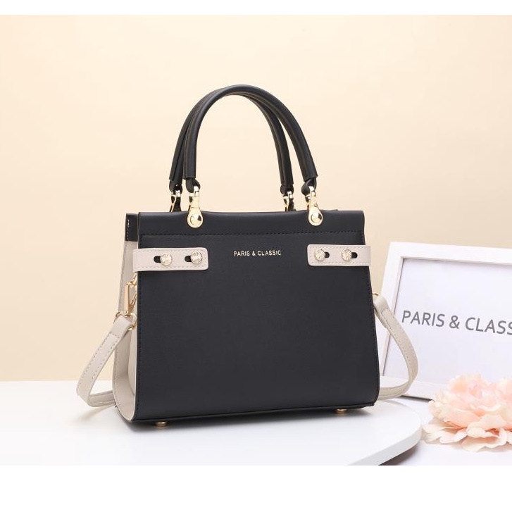 Paris Classic Tas Wanita Import Branded Original Terbaru Handbag Selempang Wanita Top Handle Bag Tas Fashion Wanita Import [PC 3158]