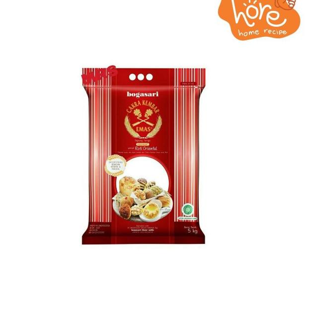 

[KODE 7QIEW] Terigu Cakra Kembar Emas untuk Roti Oriental - 1 KG