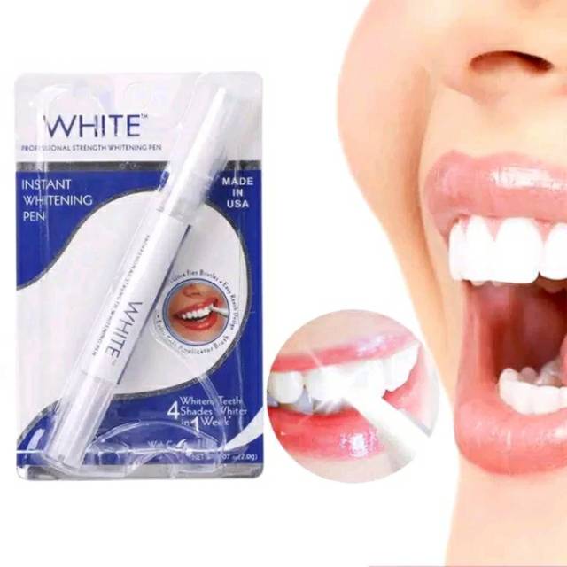 Gel Pemutih Gigi Instan