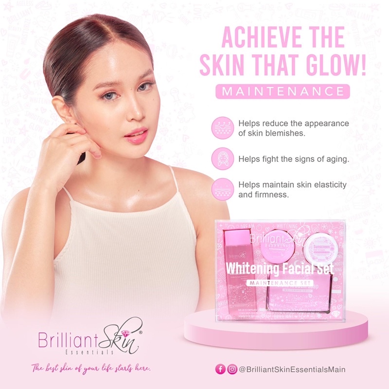(Free Gift) WhiteningBrilliant Skin NEW PACKAGING (READY)