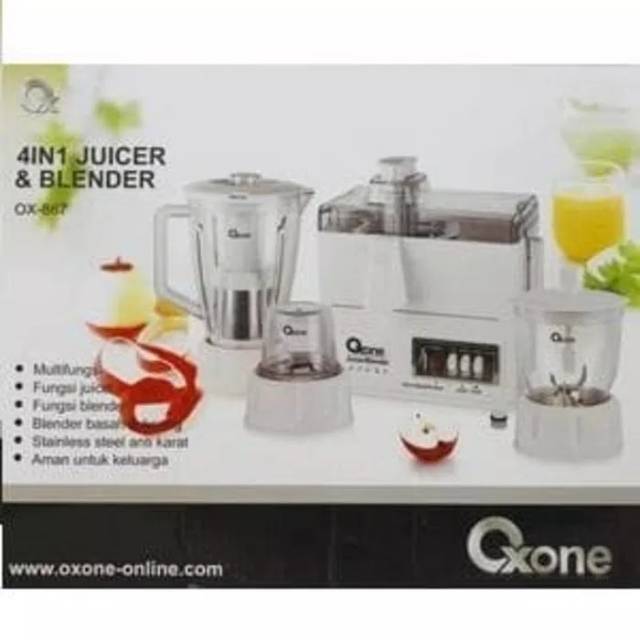 Oxone Juicer &amp; Blender 4 in1 OX - 867