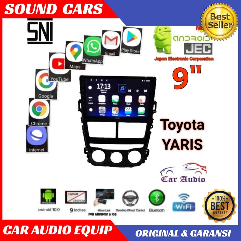 Head Unit Android Yaris 2018 Android Yaris 2019 Android Yaris 2020 -Up Best Quality Garansi