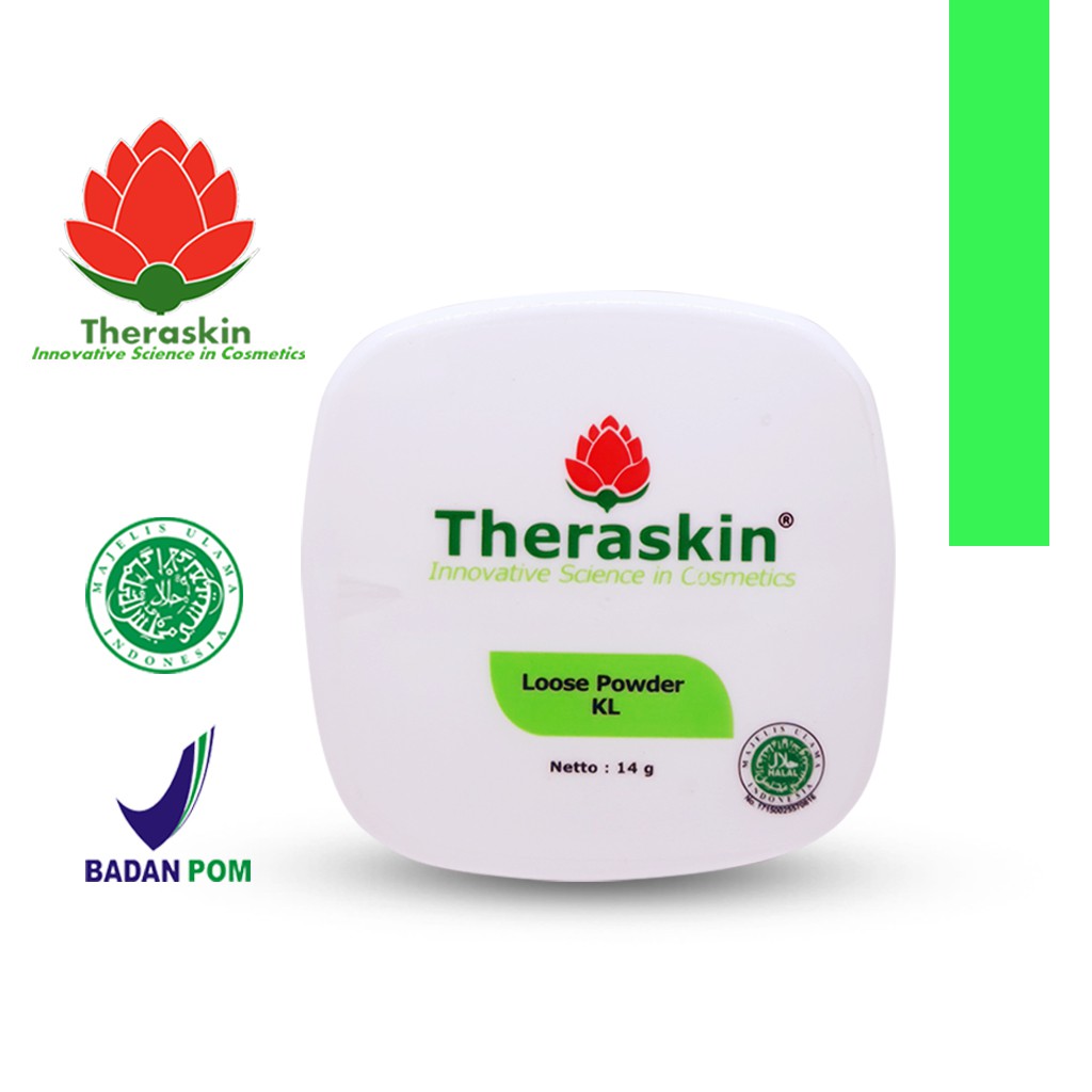 Jual LOOSE POWDER KL / BEDAK TABUR THERASKIN / BEDAK TABUR PENUTUP PORI