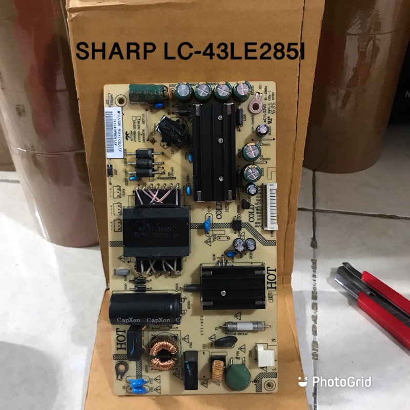 Sharp LC 43LE285I 43LE285 Power Supply Tv Led