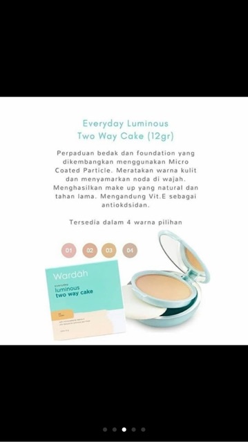 Wardah Everyday Luminous Two Way Cake 12g