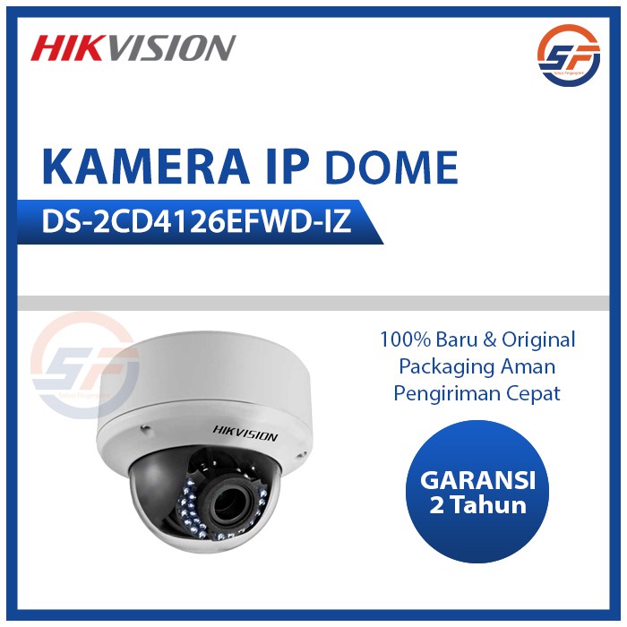 HIKVISION Dome 2MP DS-2CD4126EFWD-IZ Low Light Camera IP Kamera