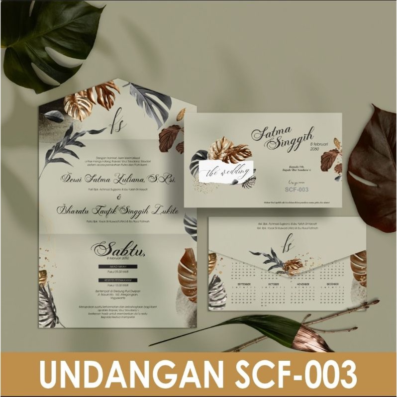 

SCF 003 Blangko Undangan Kosongan Griya Blanko + File Setting Corel