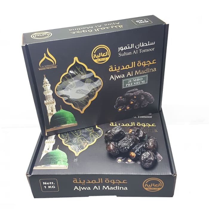 

Kualitas Terbaik - Kurma Ajwa Al-Madina Jumbo 1 Kg / Oleh-Oleh Haji Dan Umroh