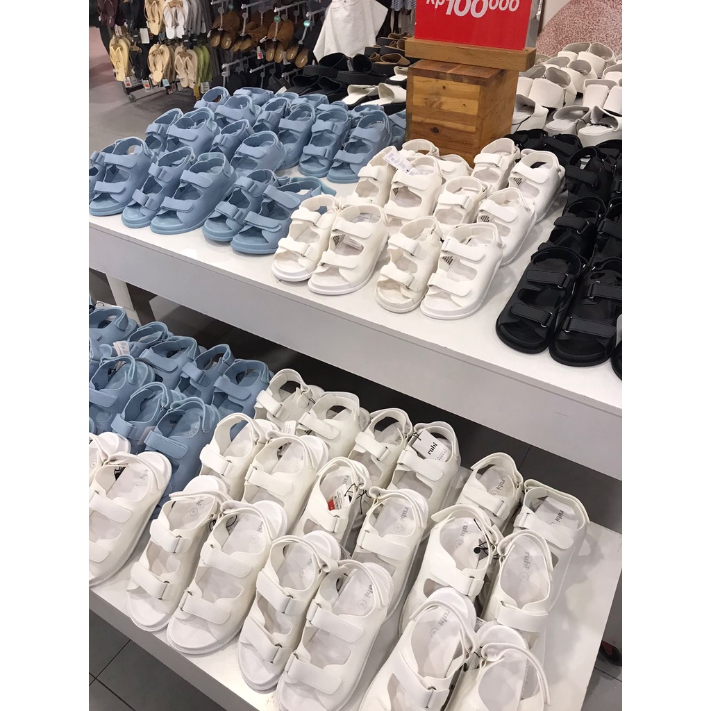 JASTIP SENDAL RUBI SALE Mimi Moulded Sporty Sandal Rubi