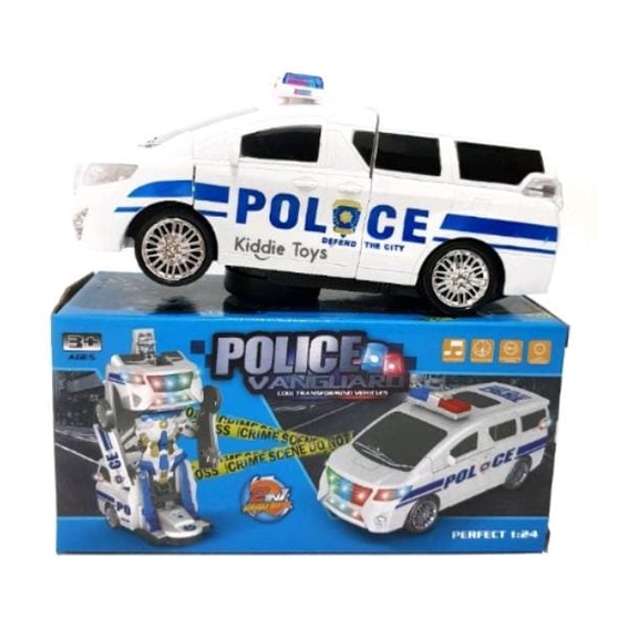 Mainan Anak Mobil Polisi Jadi Robot 9910 /Mainan Anak Robot Police Car 2in1/Mainan Anak Mobil Deformation