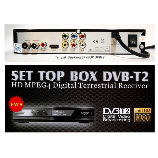 Set Top Box Dvb T2 Skybox Tv Digital Shopee Indonesia