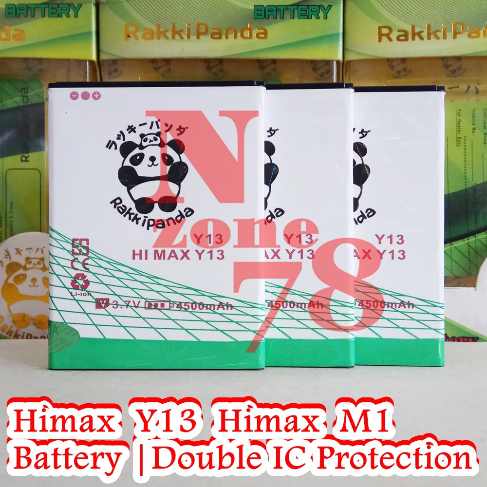Baterai Himax Y13 Himax M1 Double IC Protection