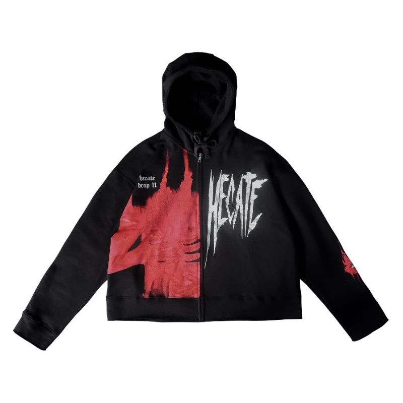 Hecate - Paint Hoodie Zip Drop 11 L