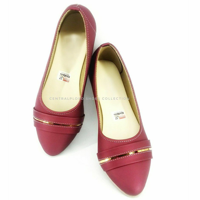 Sepatu Wanita Flat Shoes Simple 5 Warna Elegan SepatuCP