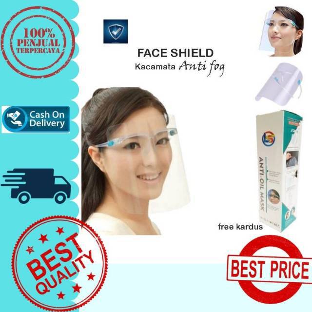 FACE SHIELD/PELINDUNG WAJAH/PELINDUNG MUKA ANAK DAN DEWASA