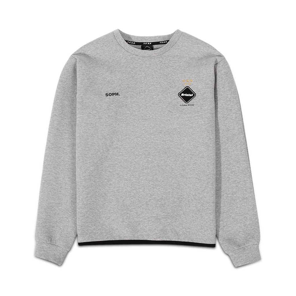 F.C.Real Bristol X Sophnet Crewneck Sweatshirt Grey