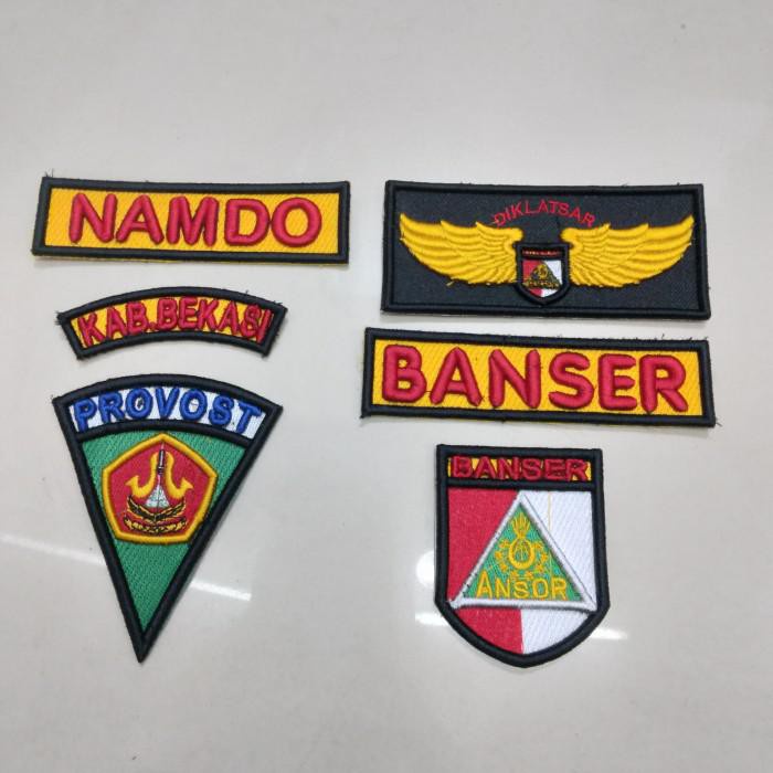 Best Seller Termurah Patch / Emblem / Atribut Banser Timbul Provost