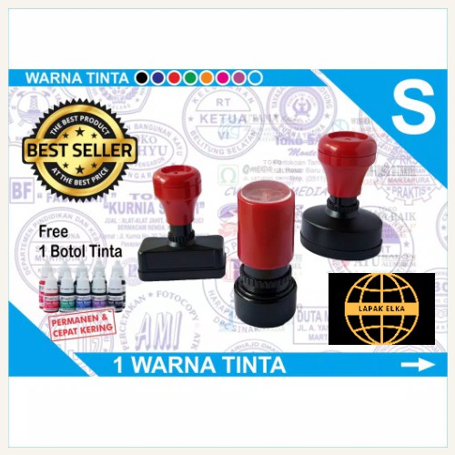 

STEMPEL FLASH GRATIS DESAIN LOGO & TULISAN + TINTA REFILL