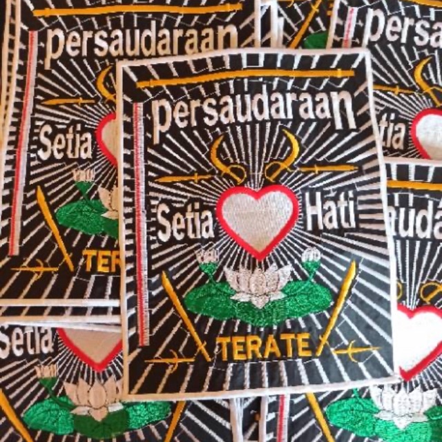 Bet punggung PSHT bordir