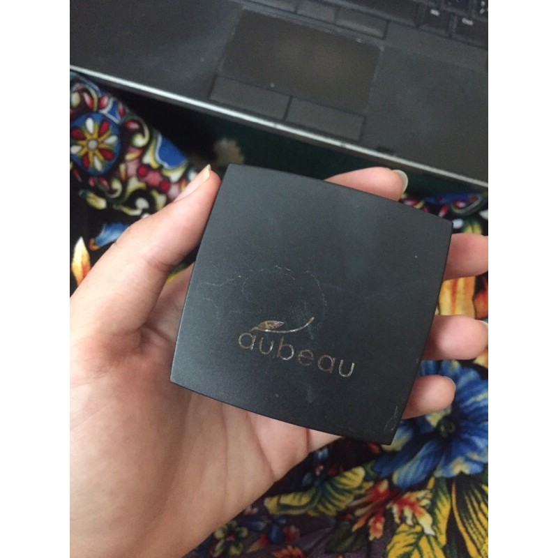 (azzasolll) AUBEAU TWC UV LITE POWDERY FOUNDATION preloved shade 03 natural