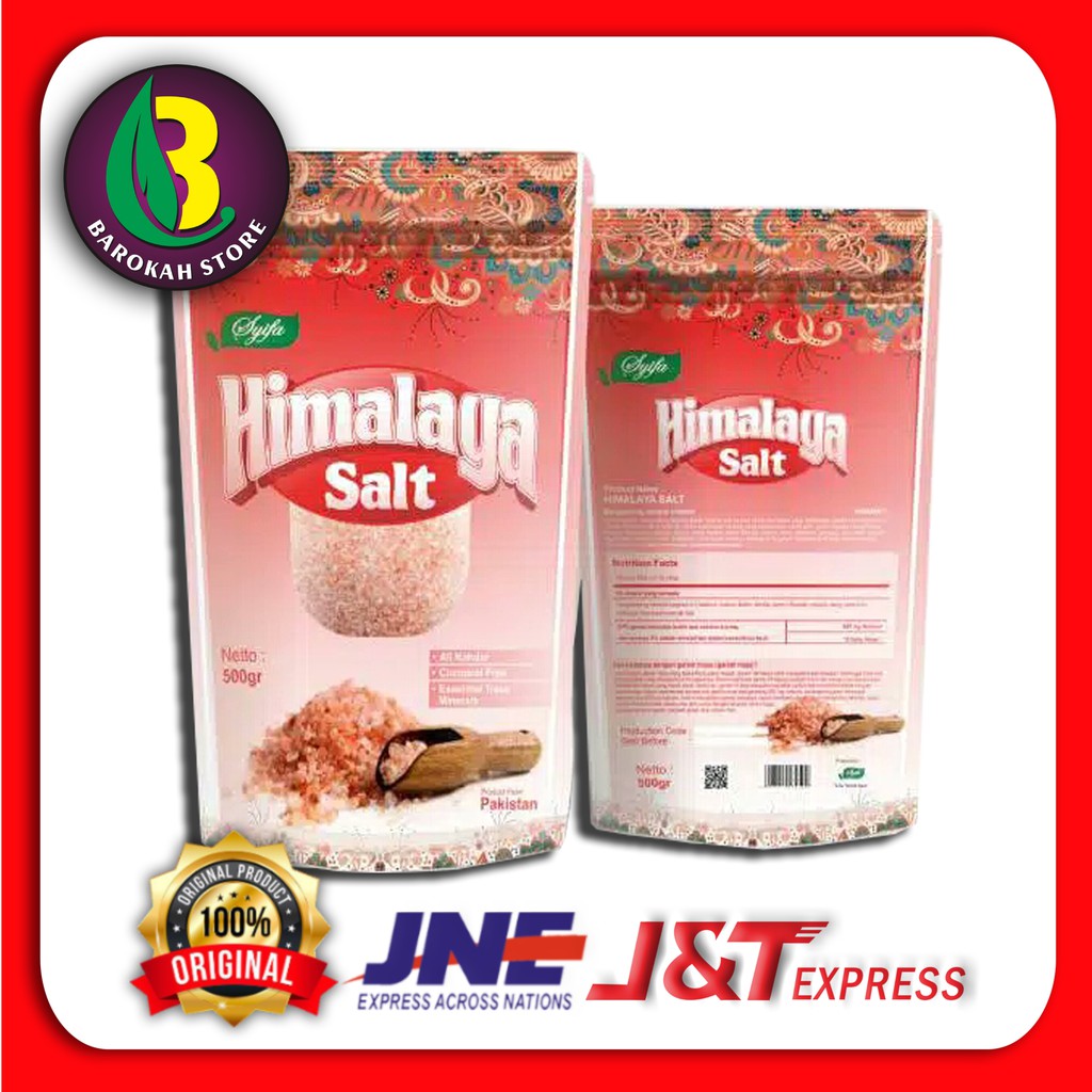 

HIMALAYA PINK SALT GARAM HIMALAYA 500 GRAM HIMALAN PINKSALT GARAM HIMALAYAN HIMALAYA SALT