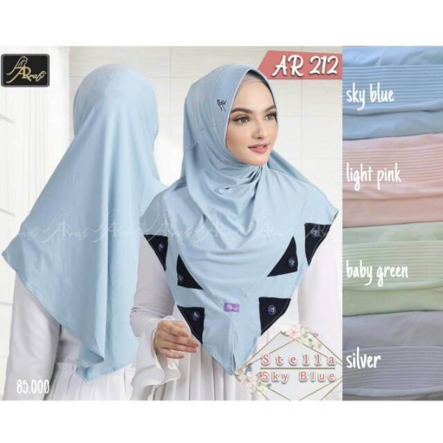 Hijab instan antem Ar212 ori Arrafi