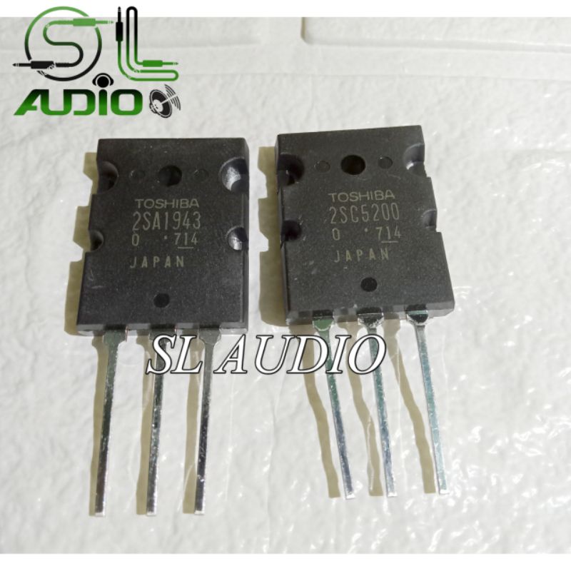 Transitor toshiba 2SC5200/2SA1943 japan original
