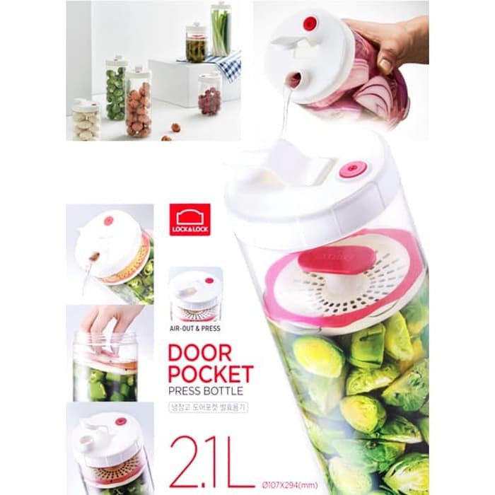 Interlock Door Pocket 2.1L INL 413 Lock &amp; Lock (BPA FREE)