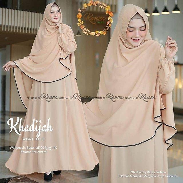 Khadijah Syari, DRESS MUSLIM, baju wanita, baju gamis, dress, gamis, Baju gamis, fashion wanita