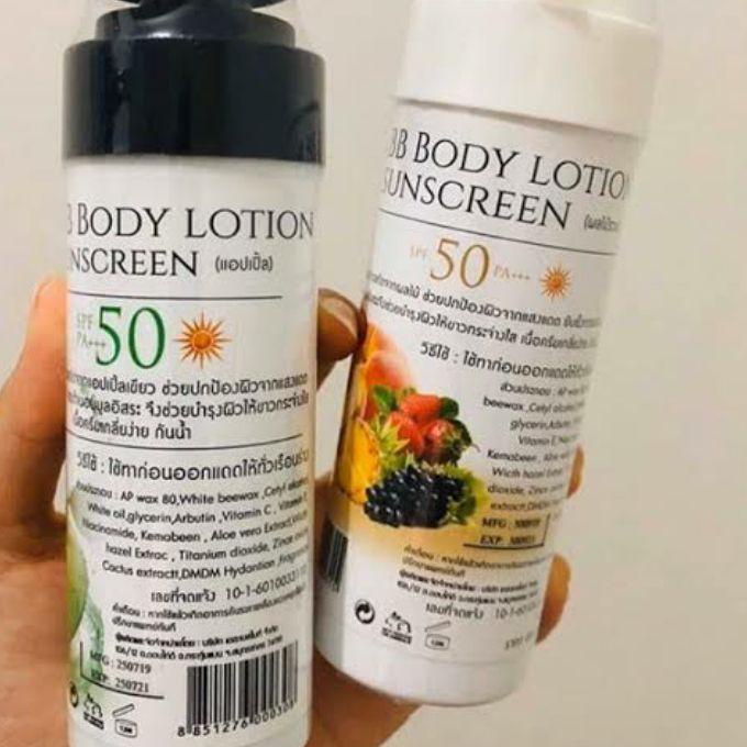 ۞ Arbutina Bb Body Lotion Sunscreen SPF 50 PA++ ✹