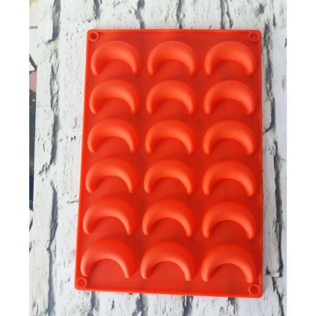 Cetakan Coklat Puding Silikon Bentuk Pisang Banana Kecil