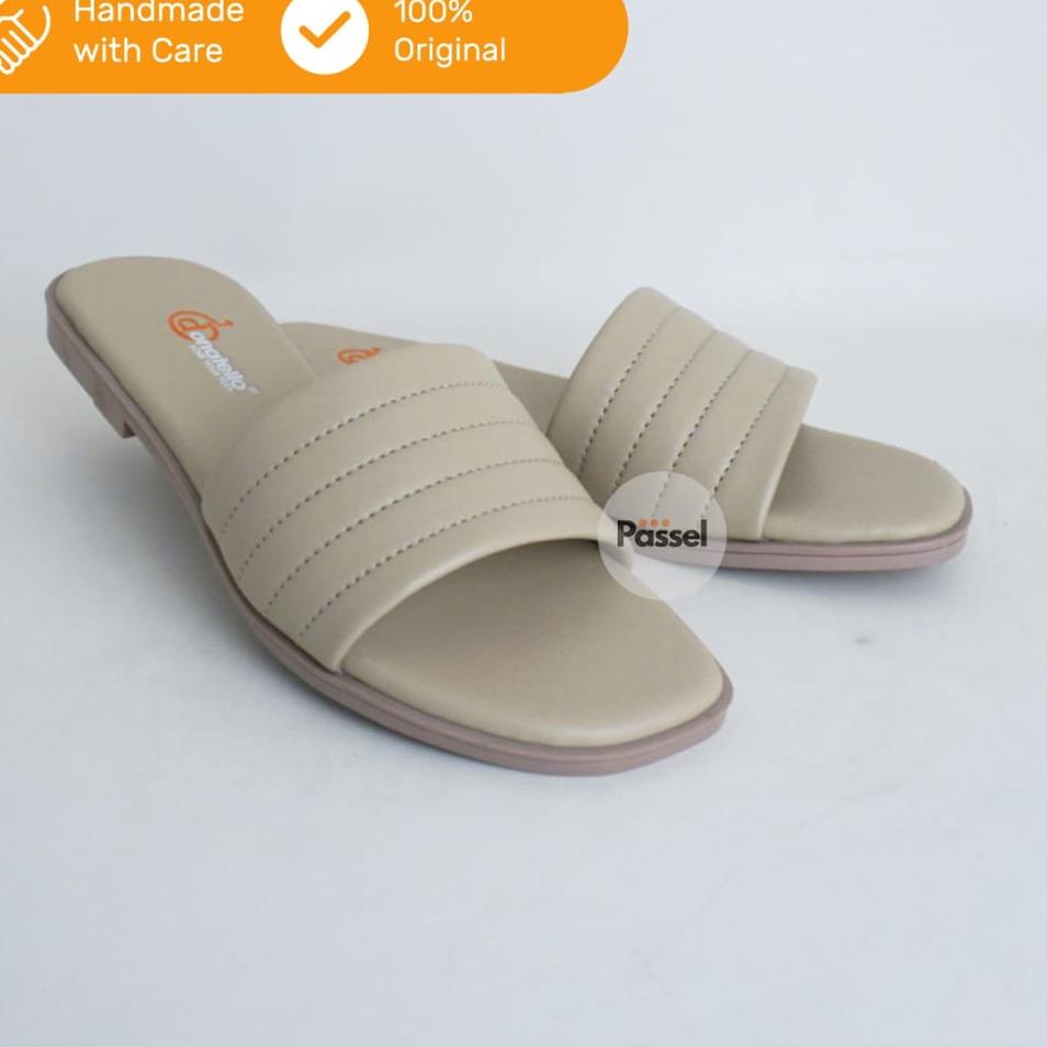 Paling Diminati Donatello Sz. 36-41 Sandal Slip On Wanita Stripes Pillow | PD612103 / PD612105