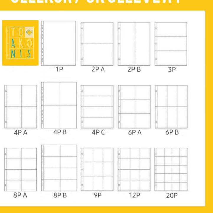 

Belanja hemat-- SK Sleeve Binder A4 3 Holes / 3 Ring 1P 2P 3P 4P 6P 8P 9P 12P 20P | Tanpa minimal order