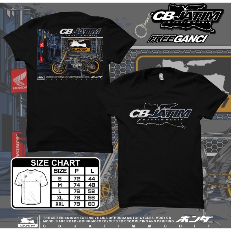 Jual Kaos Cb Jatim Modif Original Panjang And Pendek Free 5 Stiker