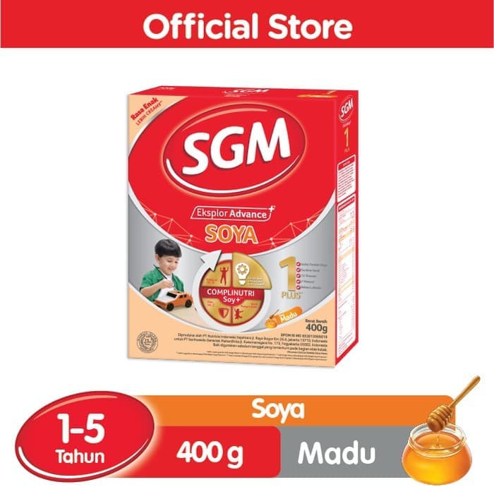 SUSU SGM SOYA 1 400 GRAM - VANILLA