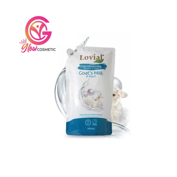 LOVIAL EXTRA MOISTURIZING SHOWER CREAM GOATS MILK 900ML