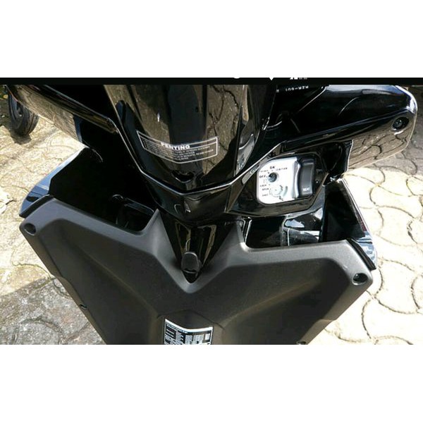 cover inner upper kontak atas vario techno 125 FI KZR TH 2012 2015 hitam non original